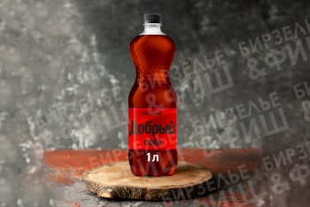 Добрый Кола без сахара 1л